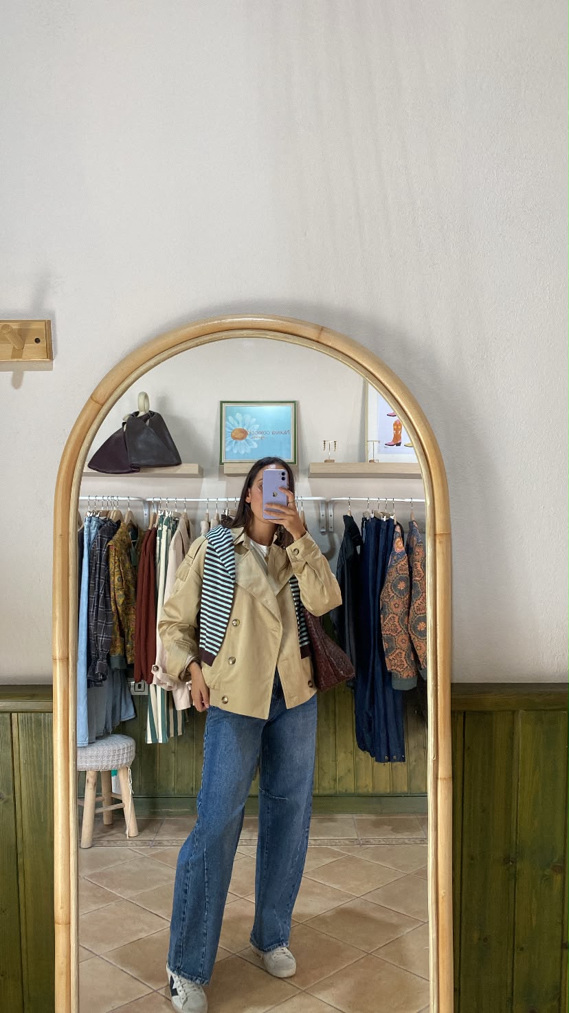 Gabardina Bomber